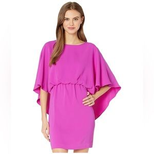 Trina Turk Tamiko Cape Dress- Size XXL